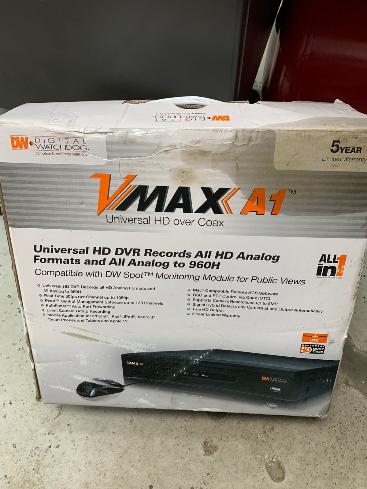 VMAX A1 Video Recorder