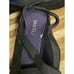 Vaneli Marjory Women's Black Leather Lined Slingback Low Wedge Sz 11M