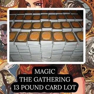 MAGIC THE GATHERING 13 Pound Card Lot