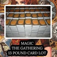MAGIC THE GATHERING 13 Pound Card Lot