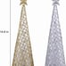 Lighted Christmas Table Decorations with Star and 10 LED Lights 2 pack