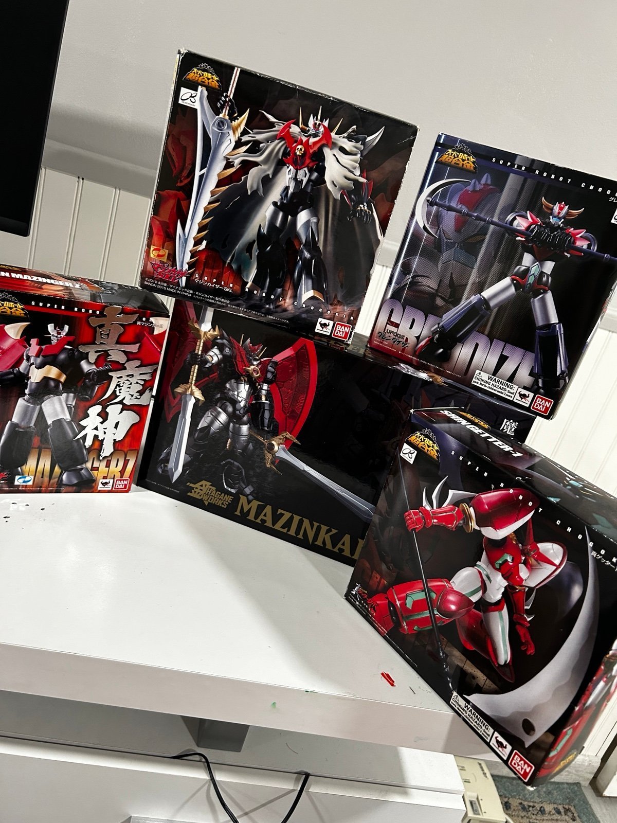 Bandai/GoodSmile Mazinger and Getter robo chogokin Lot