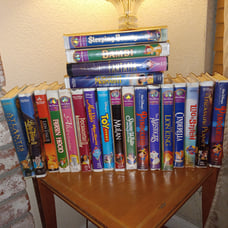 Disney VHS Masterpiece lot
