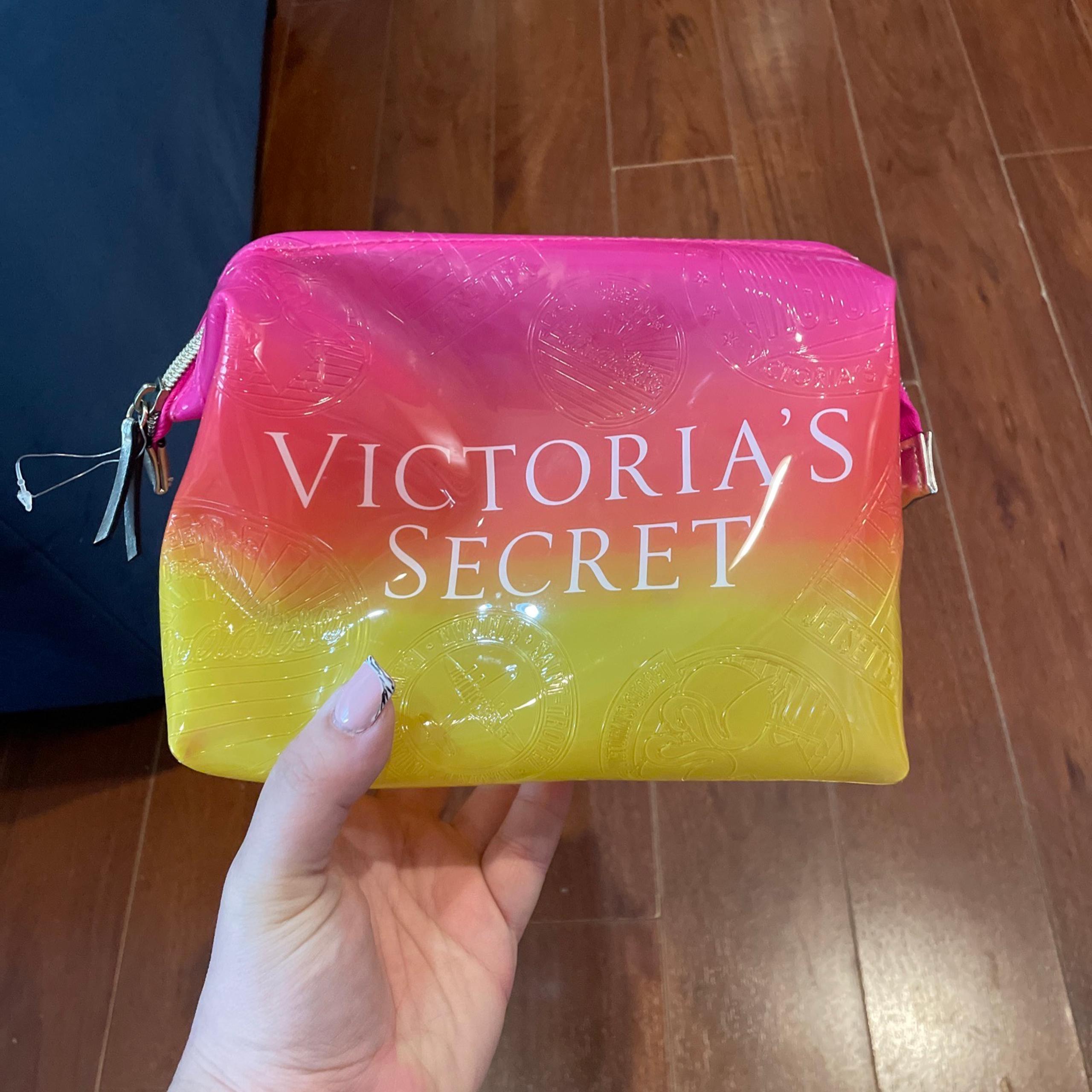 Victoria’s Secret ombre cosmetic bag