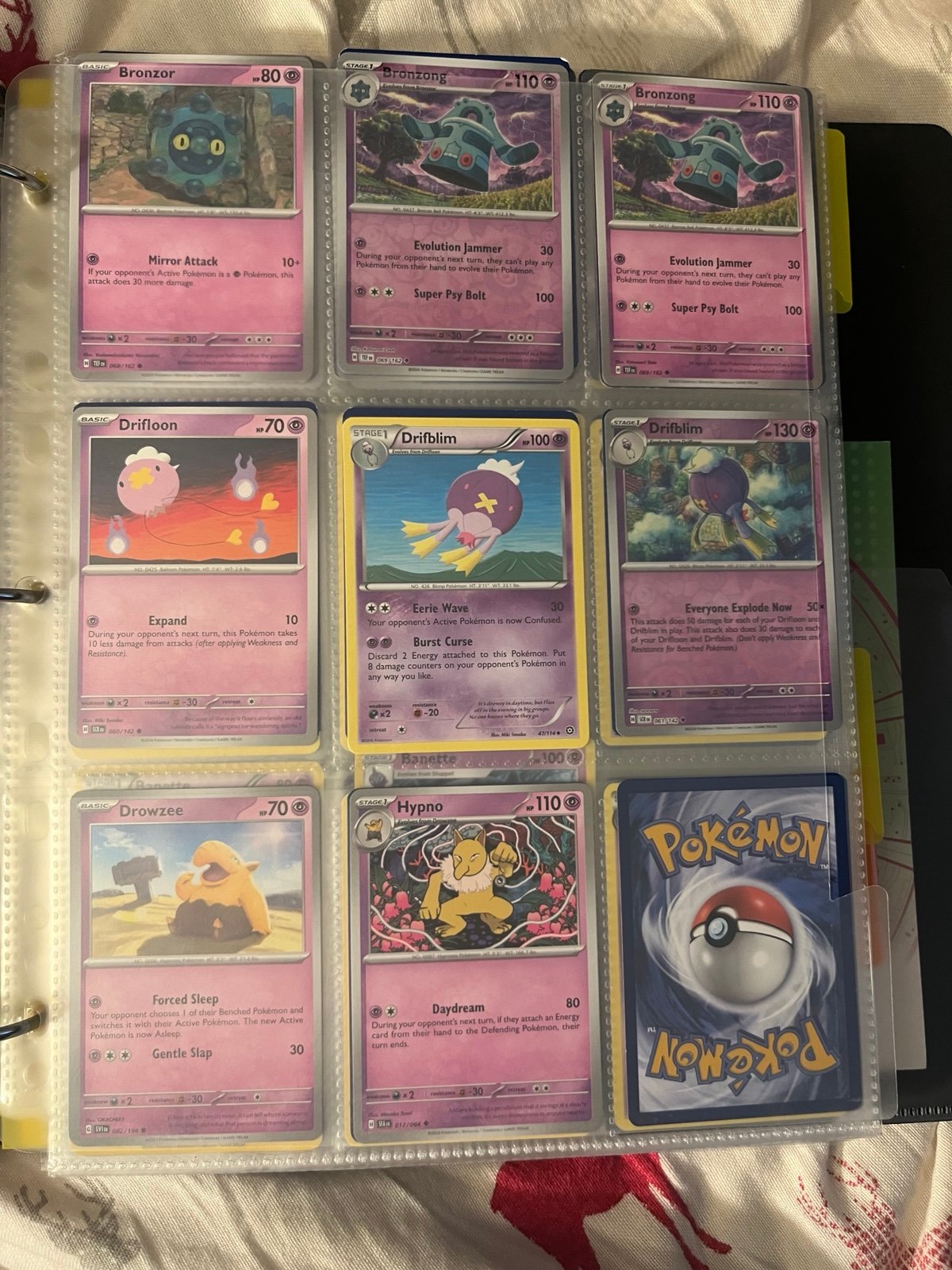 98 Pokemon cards Bulk sale set purple evolutions included