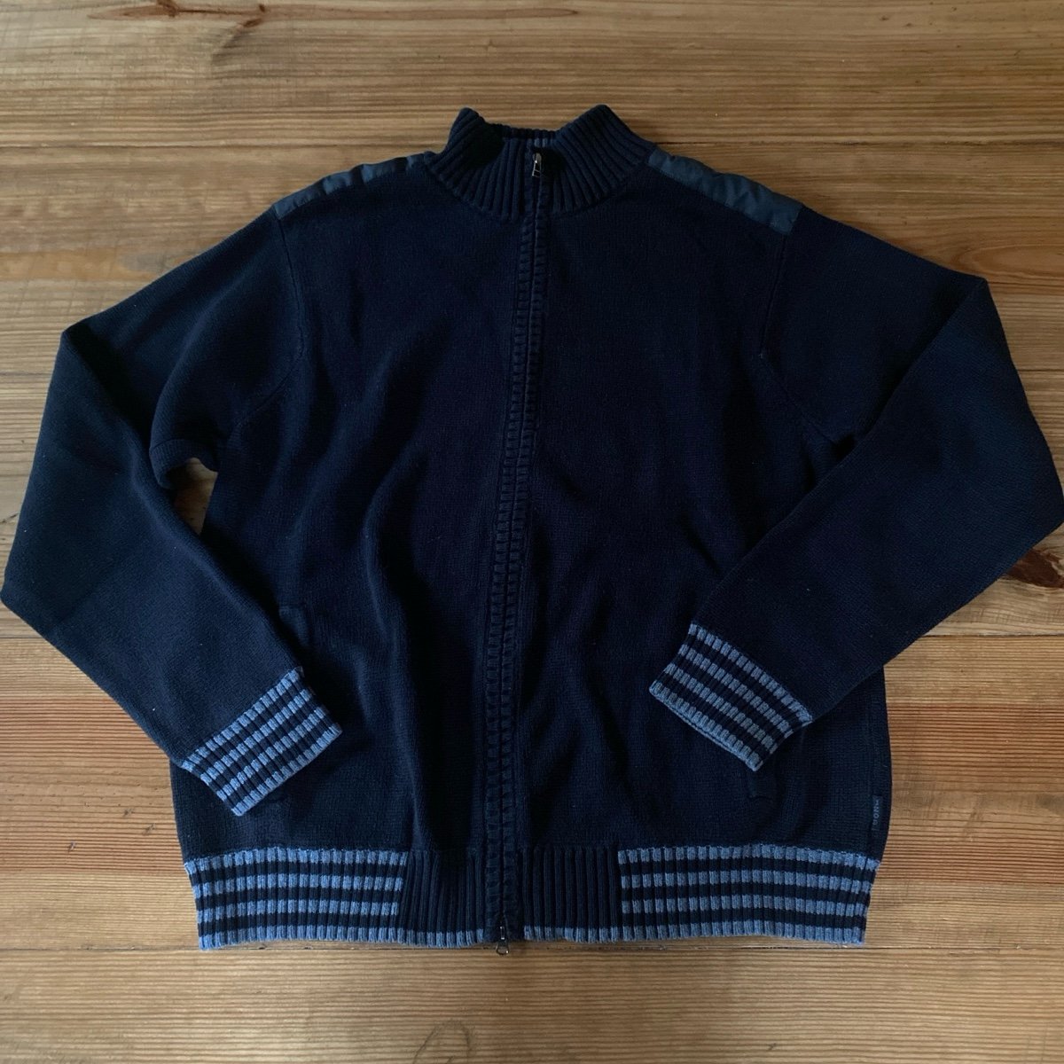 Izod zip outlet up sweater