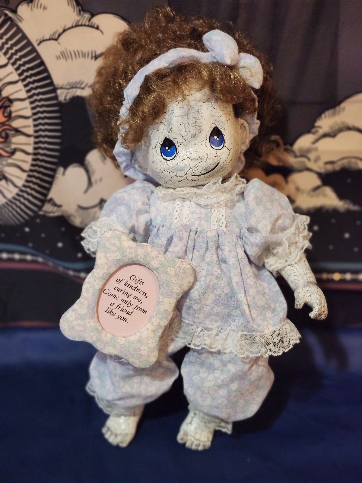 Not So Precious Moments OOAK MISFIT DOLL