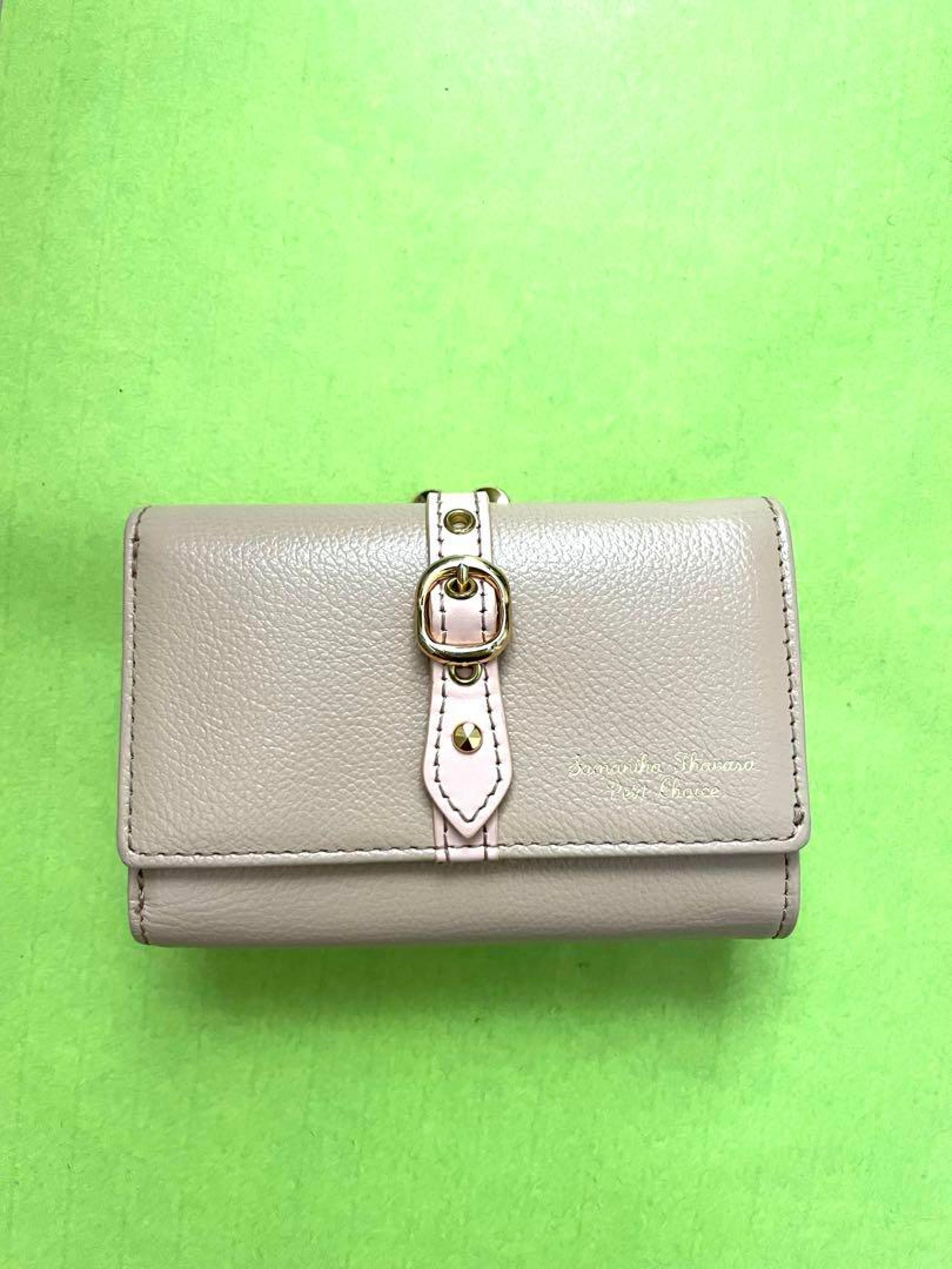 Samantha Thavasa Trifold Wallet Front Belt
