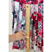Vintage Edith Flagg California Drop Waist Abstract Print Short Sleeve Dress 12