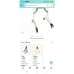Chrome Detachable Sissy Bar Passenger Backrest Rear Pad Fit for Indian 2014-2022