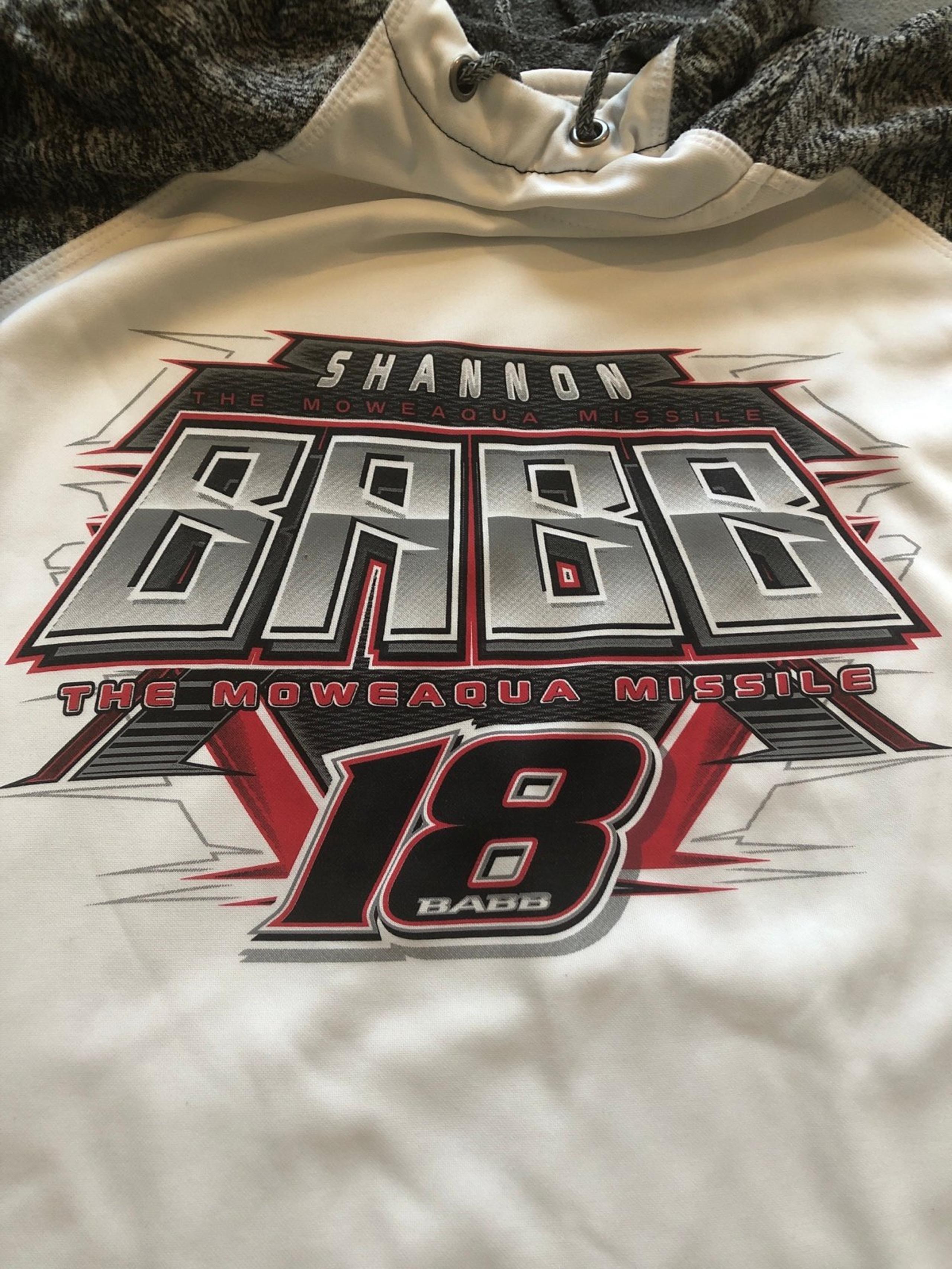Shannon Babb Racing Graphic J. America Adult 2XL Hoodie Pls Read