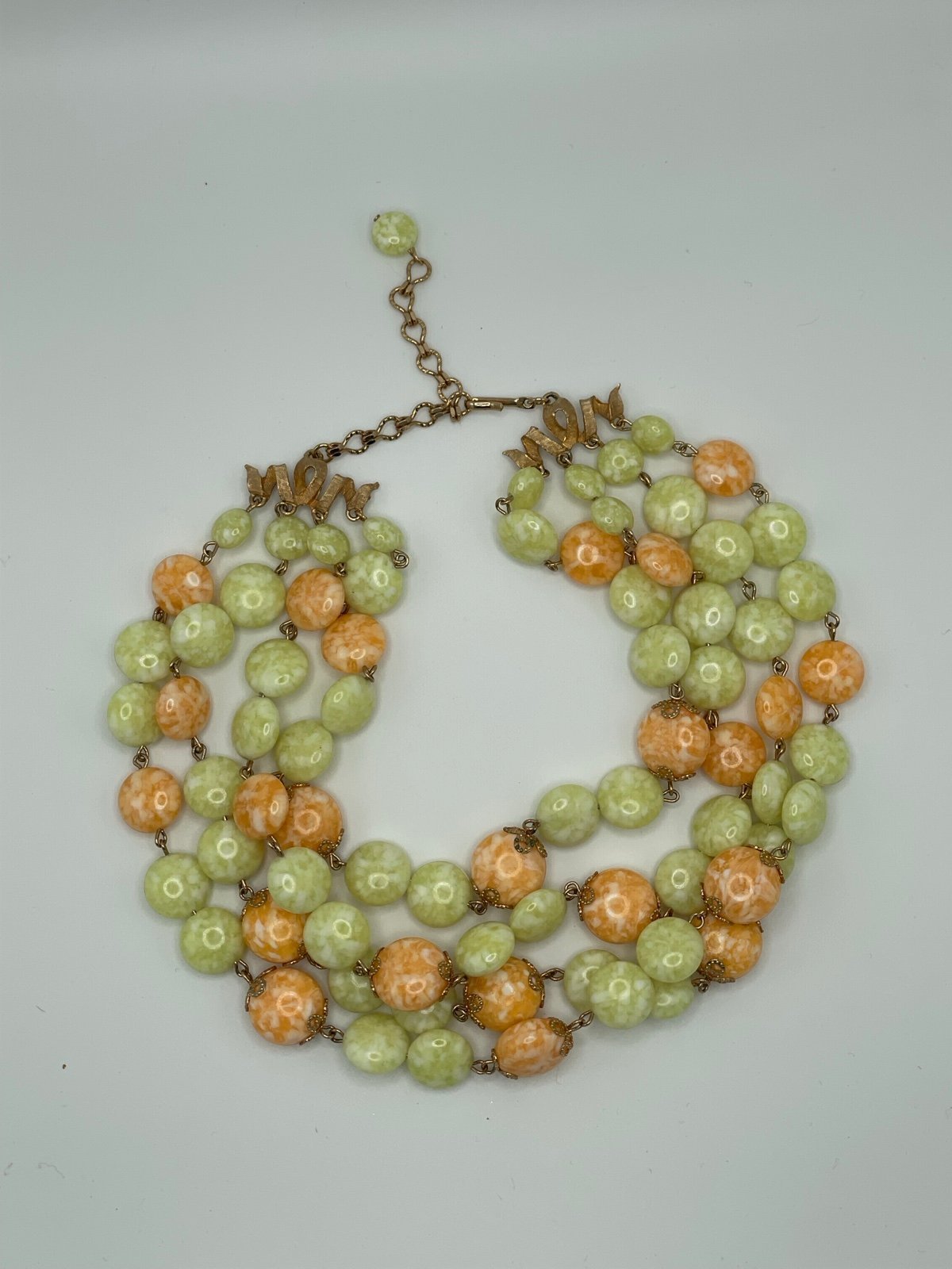 Vintage Kramer Marble Necklace