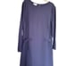 Escada Sport Navy Blue Long Sleeve A-Line Sheath Midi Dress Size 42 NWT