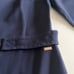 Escada Sport Navy Blue Long Sleeve A-Line Sheath Midi Dress Size 42 NWT