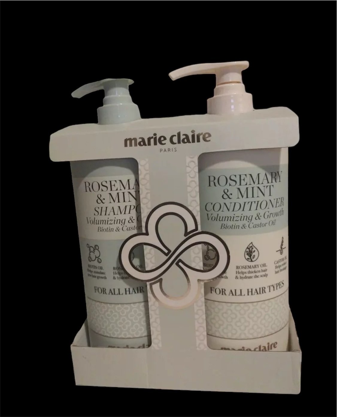 Marie Claire Rosemary & Mint Shampoo & Conditioner Set of 2 33.81 fl oz each