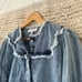 Something Navy Fringe Chambray