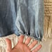Something Navy Fringe Chambray