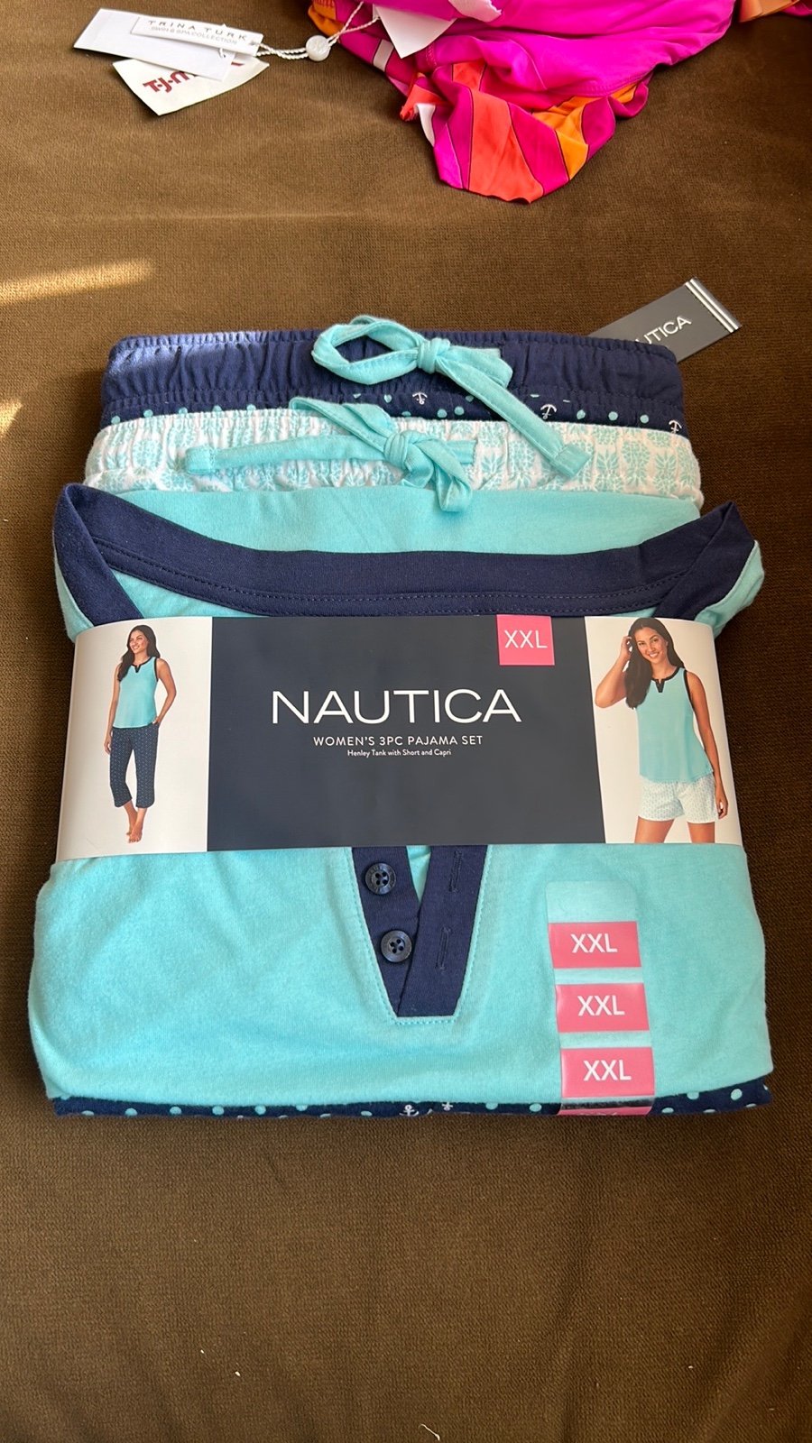 Nautica 3 piece pajsna set Sz XXL