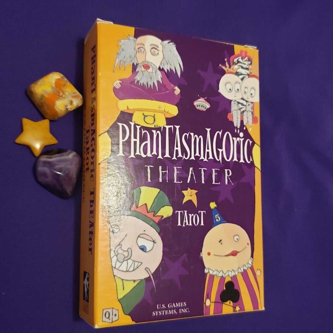2025新発 Deck+Booklet Tarot Theater Phantasmagoric U.S.GAMES of Out 趣味・スポーツ・実用