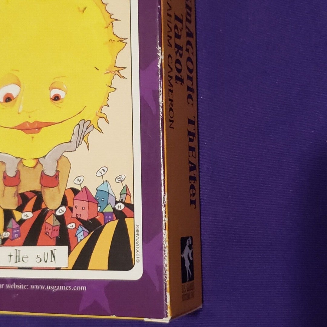 Phantasmagoric Theater Tarot Deck+Booklet U.S.GAMES Out of