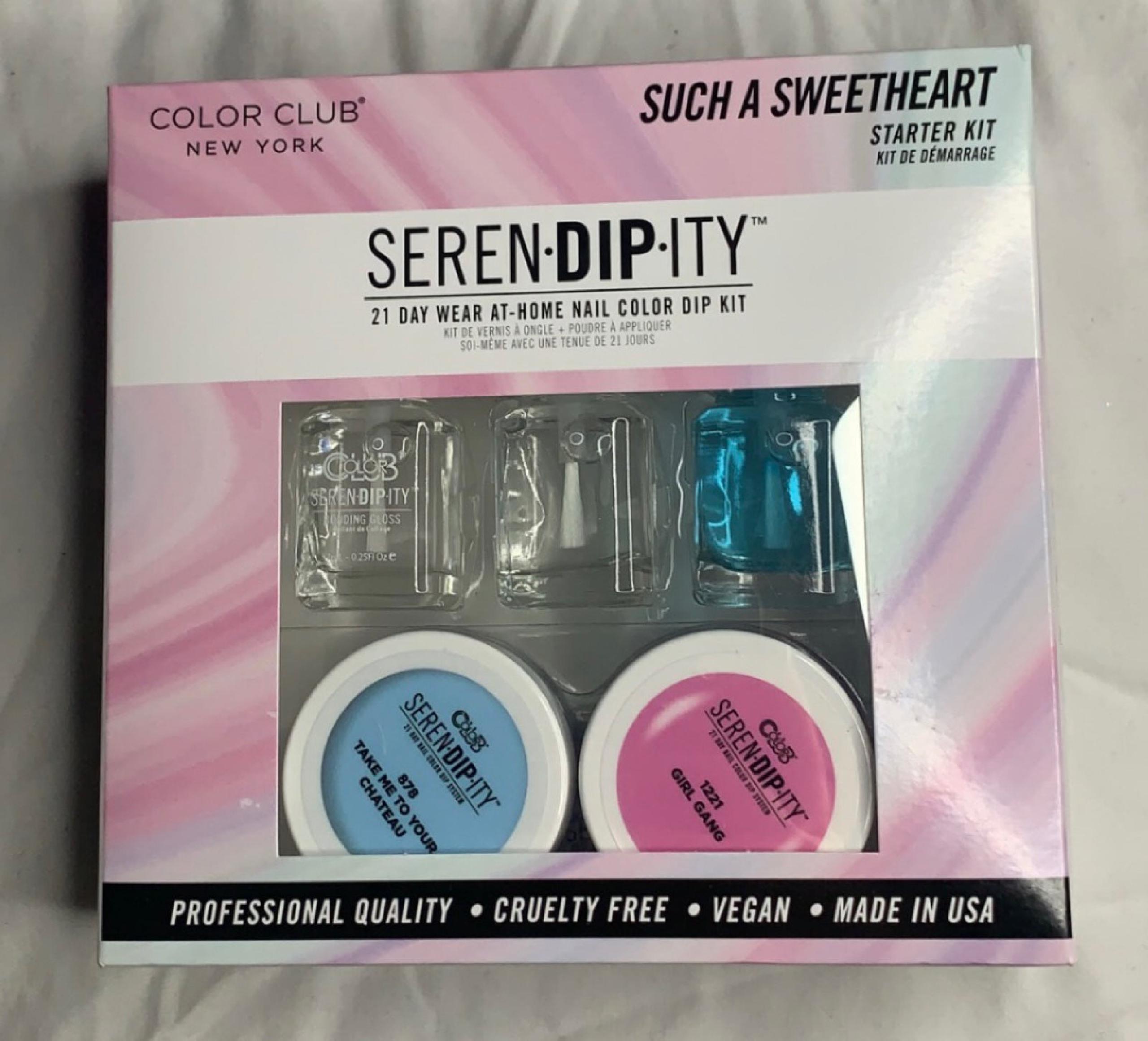 At home nail color dip kit