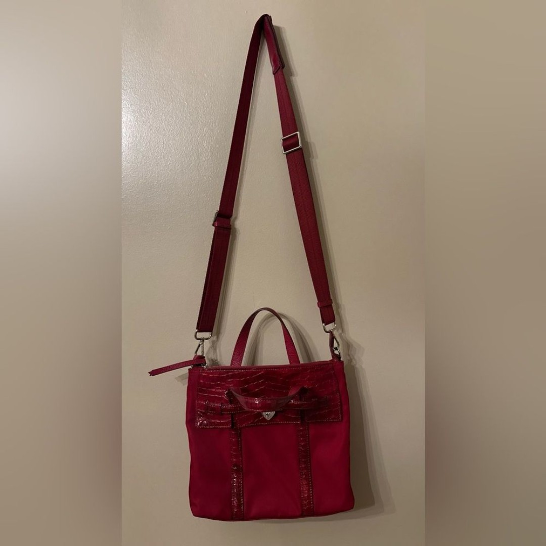 Brighton Bentley Convertible Backpack - Lipstick