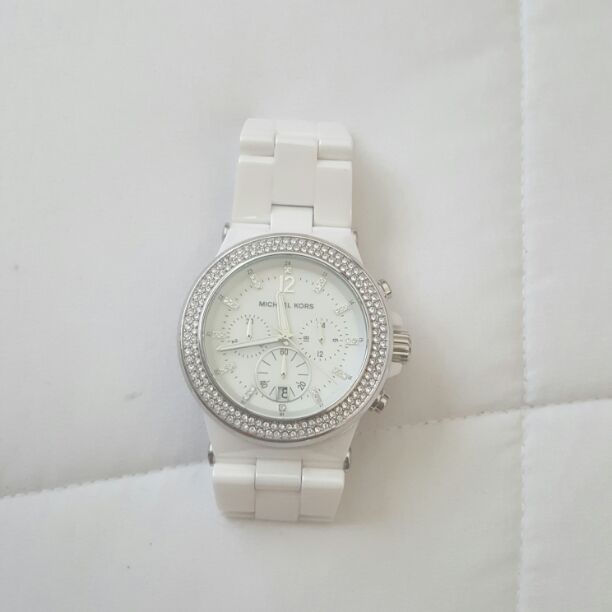 michael kors watch pearl