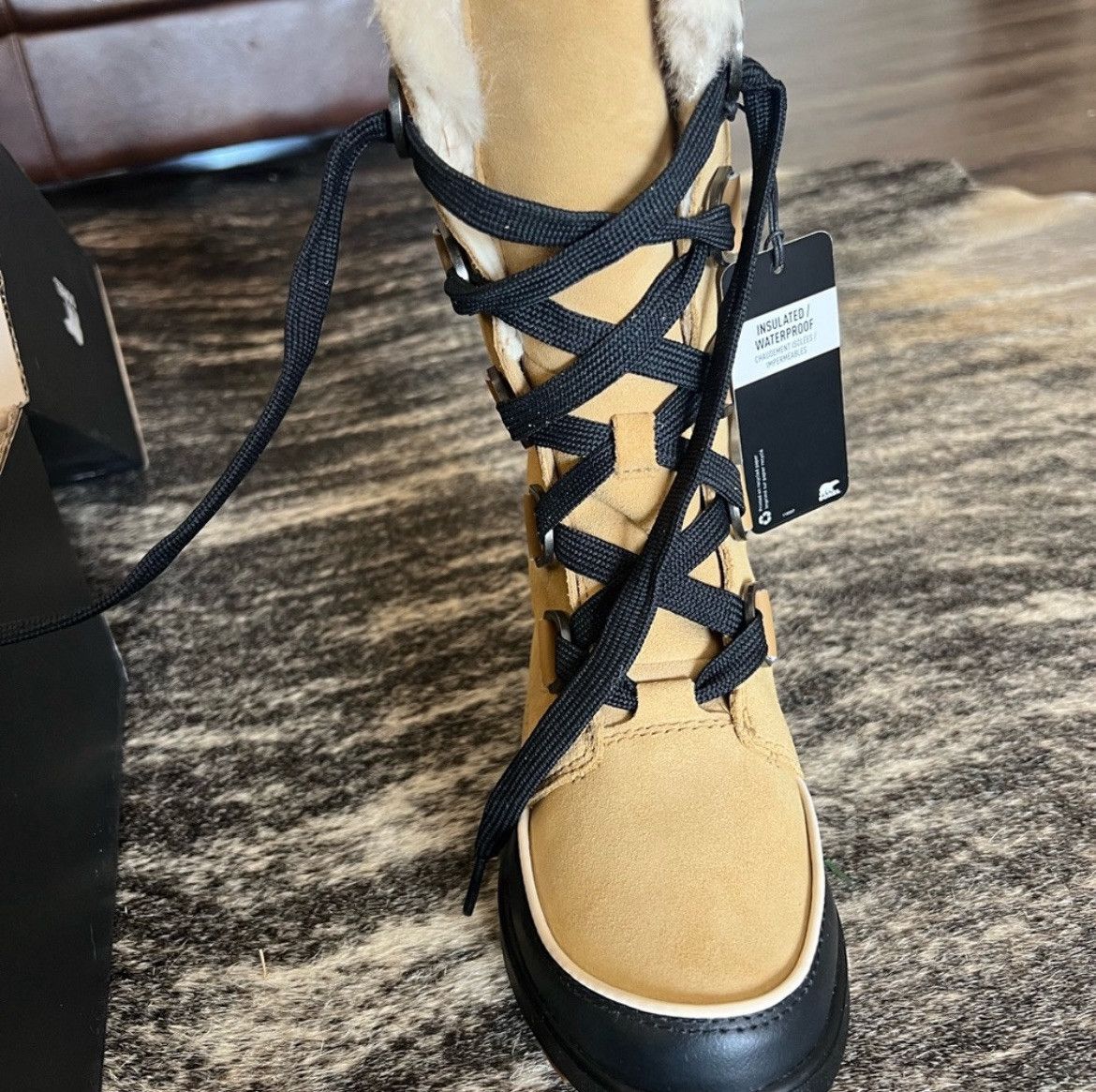 Sorel Tivoli IV Tall Waterproof Women's Boots - Curry - Size 6
