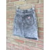 VTG Acid Washed Denim Skirt High Rise 80s Juniors Size 27 GUESS Georges Marciano