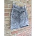VTG Acid Washed Denim Skirt High Rise 80s Juniors Size 27 GUESS Georges Marciano