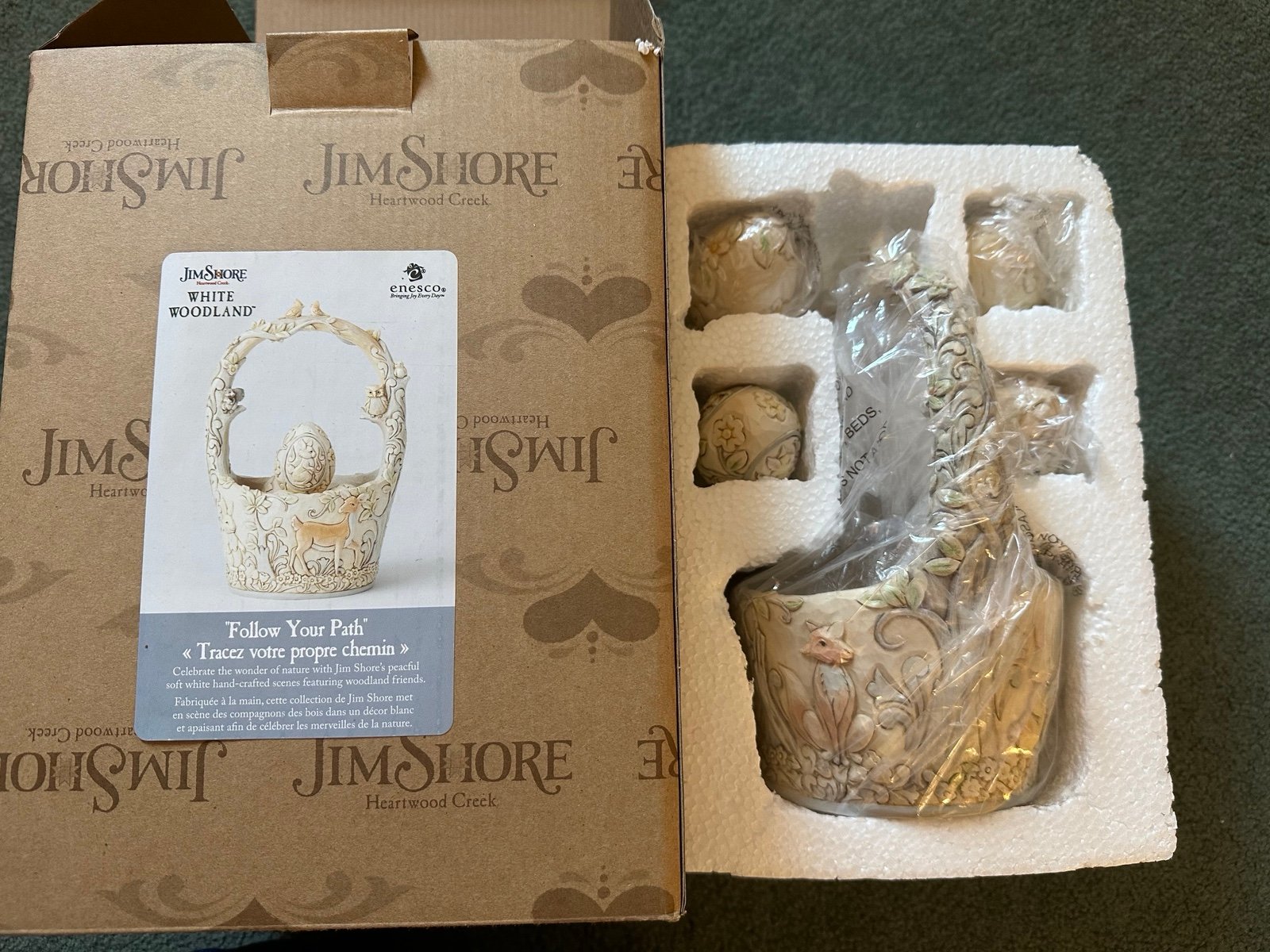 Jim Shore “Follow Your Path” brand new in box