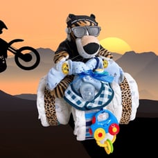 Motorcycle Diaper Cake