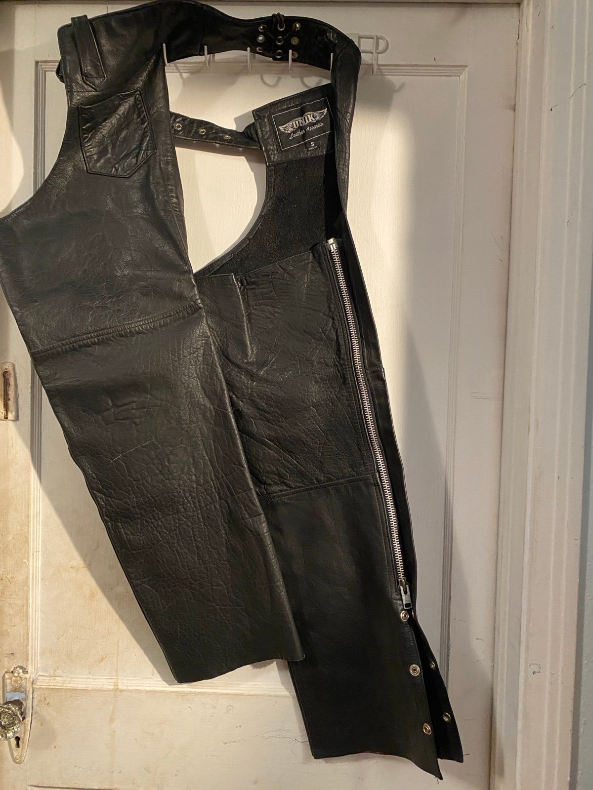 chaps leather pants