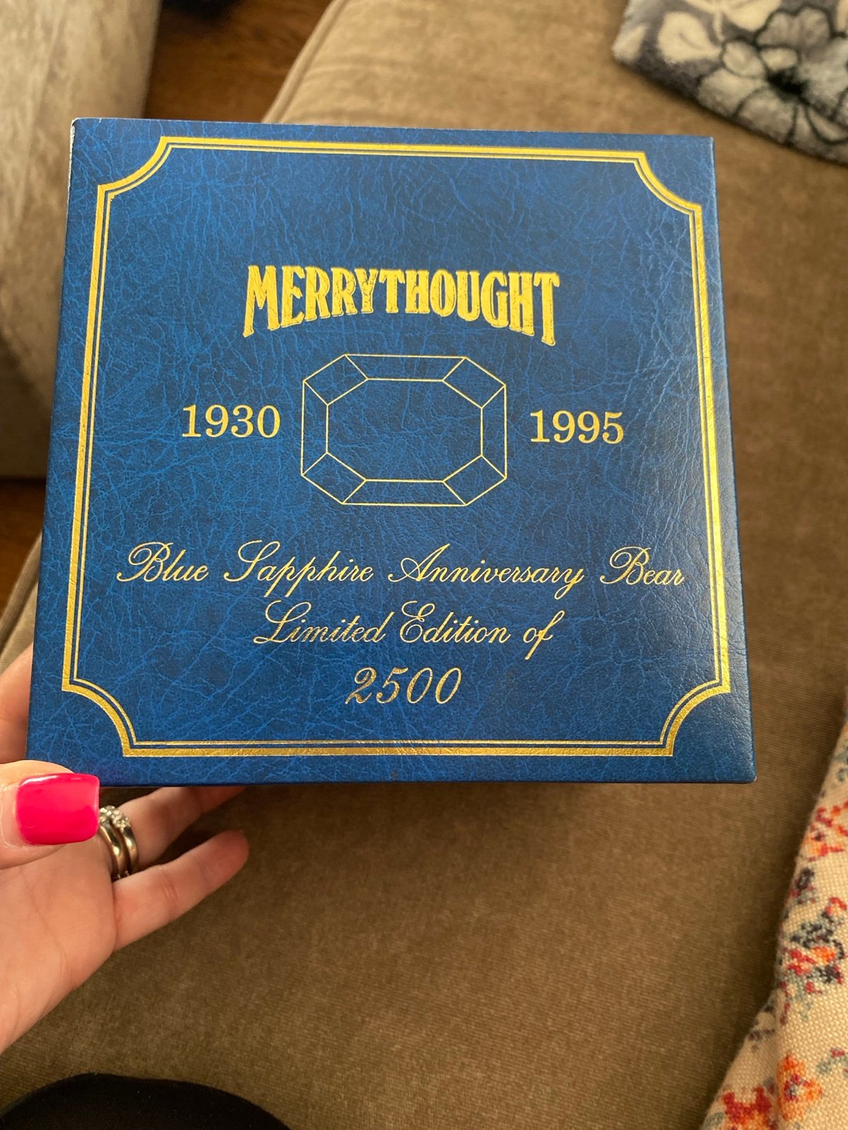 Merrythought Limited Edition Bear