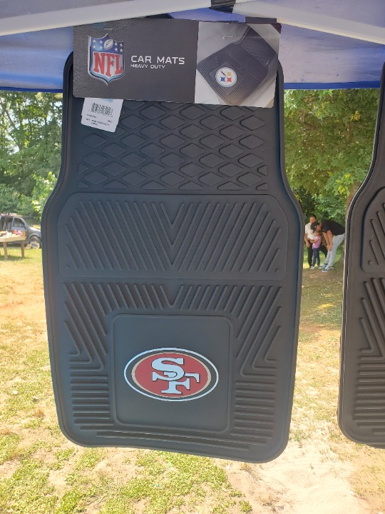 San Francisco 49ers front and back Heavy duty floor Mats set