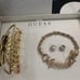 2 Guess Hair Clip, Bracelet & Earrings Sets
