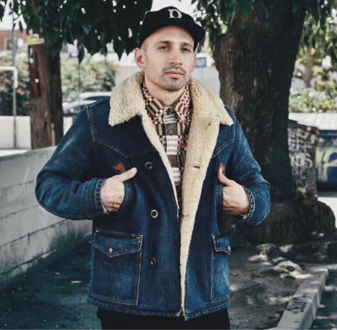 Men's Fleece-Denim Ranch Jacket – Crush on Retro