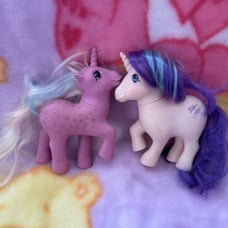 Vintage my little pony unicorn ponies from 83 87 so cute