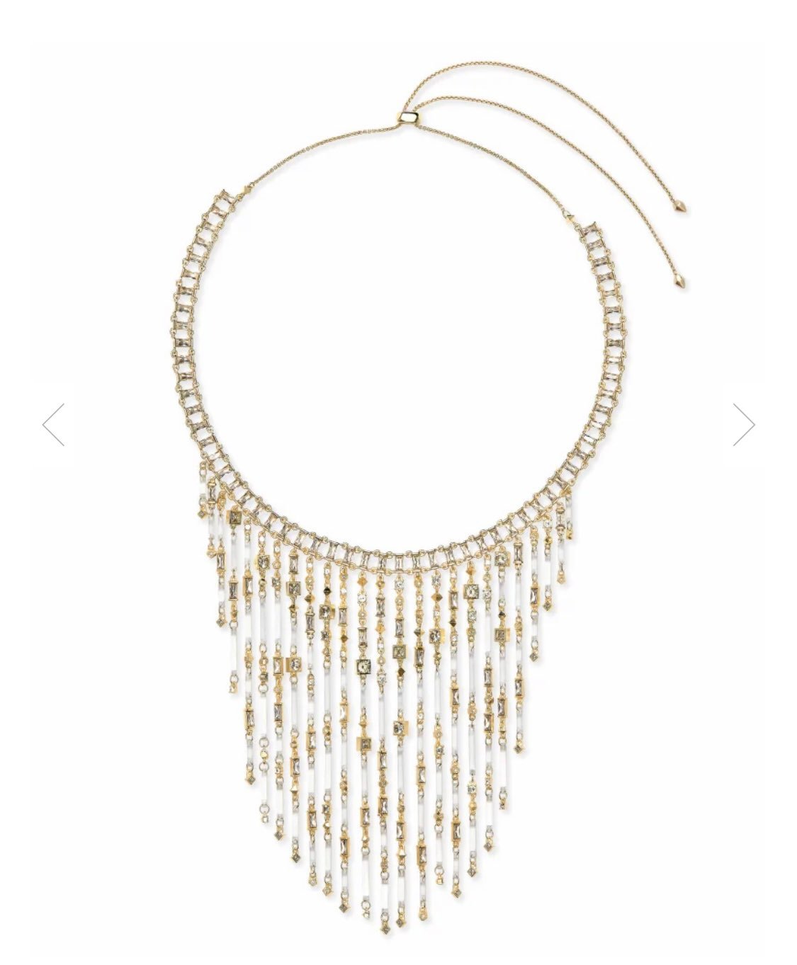 Kendra Scott Maxen gold/smoky mix NWT