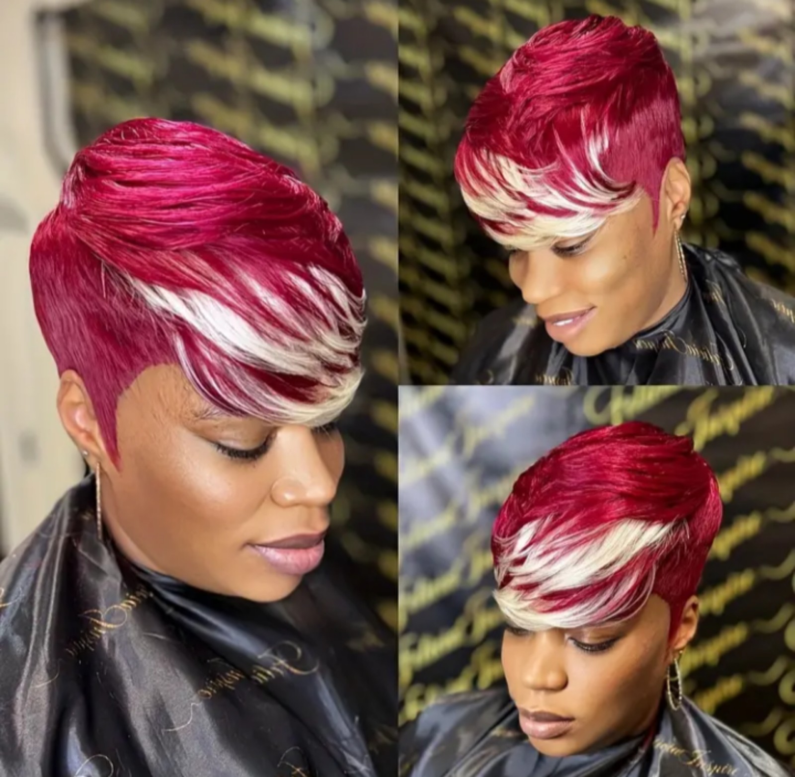 Short Pixie Layered Wig