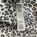 Chico's Womens 3 Black White Leopard Tiger Mix 3/4 Flip Cuff Button Up Shirt