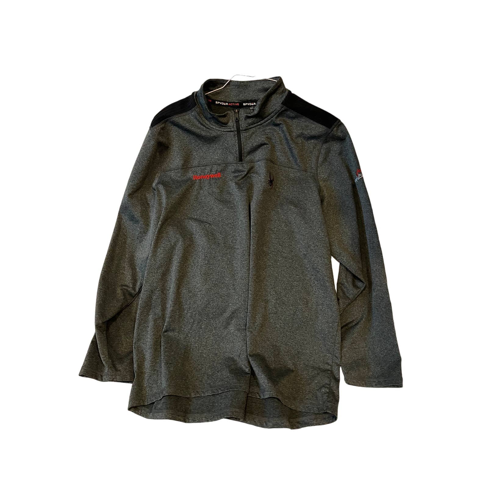 Spyder Active Qtr Zip Long Sleeve Shirt Mens XL