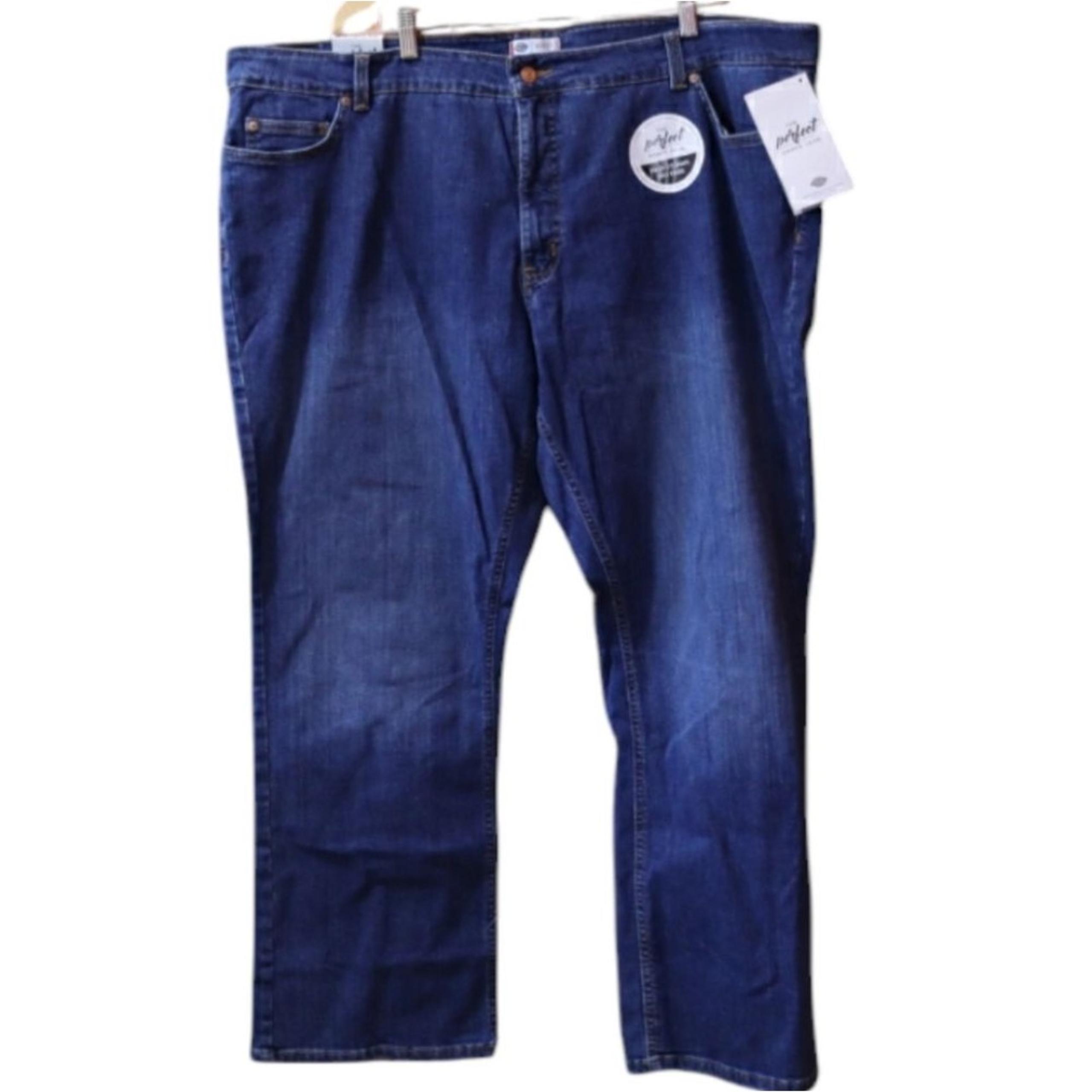 Dickies Plus Size Womens Jean's 24W Reg Rugged Work Jean's NWT Bootcut 24 LIGHT