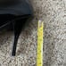 Stuart Weitzman Boots Womens Size 10 Black Slaine 80 Stretch Vinyl Sock Calf