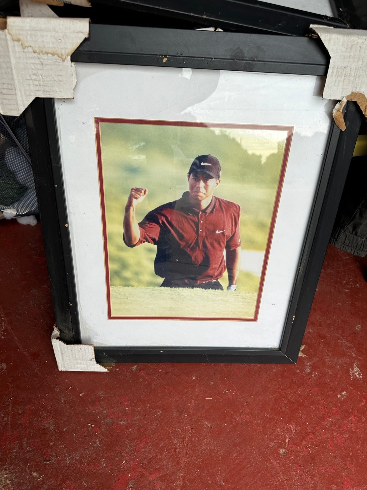 2 Framed 19/24 Tiger Woods Pictures