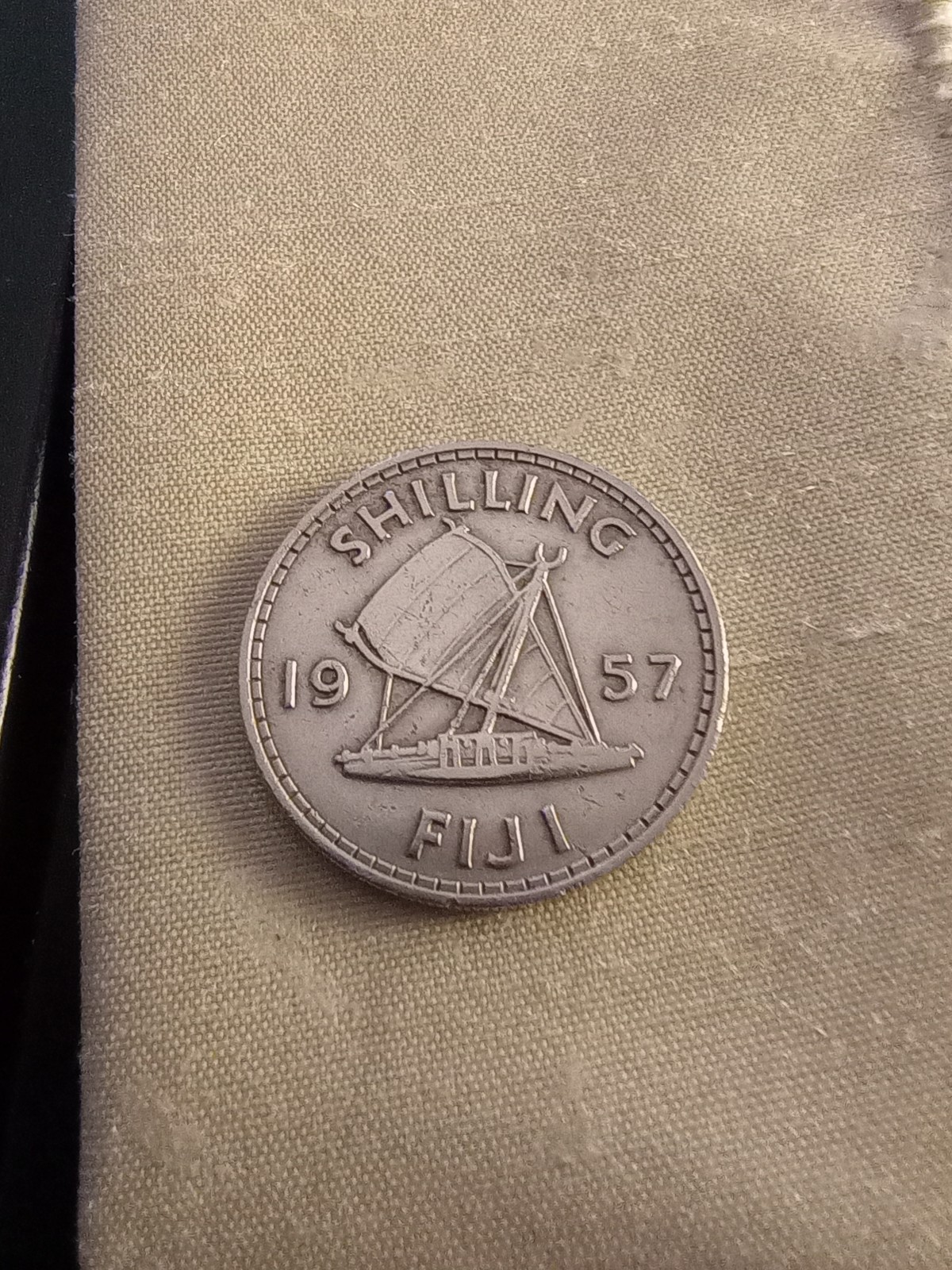 Fiji Shilling 1957 Coin