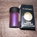 mac cosmetics grape pigment shadow face