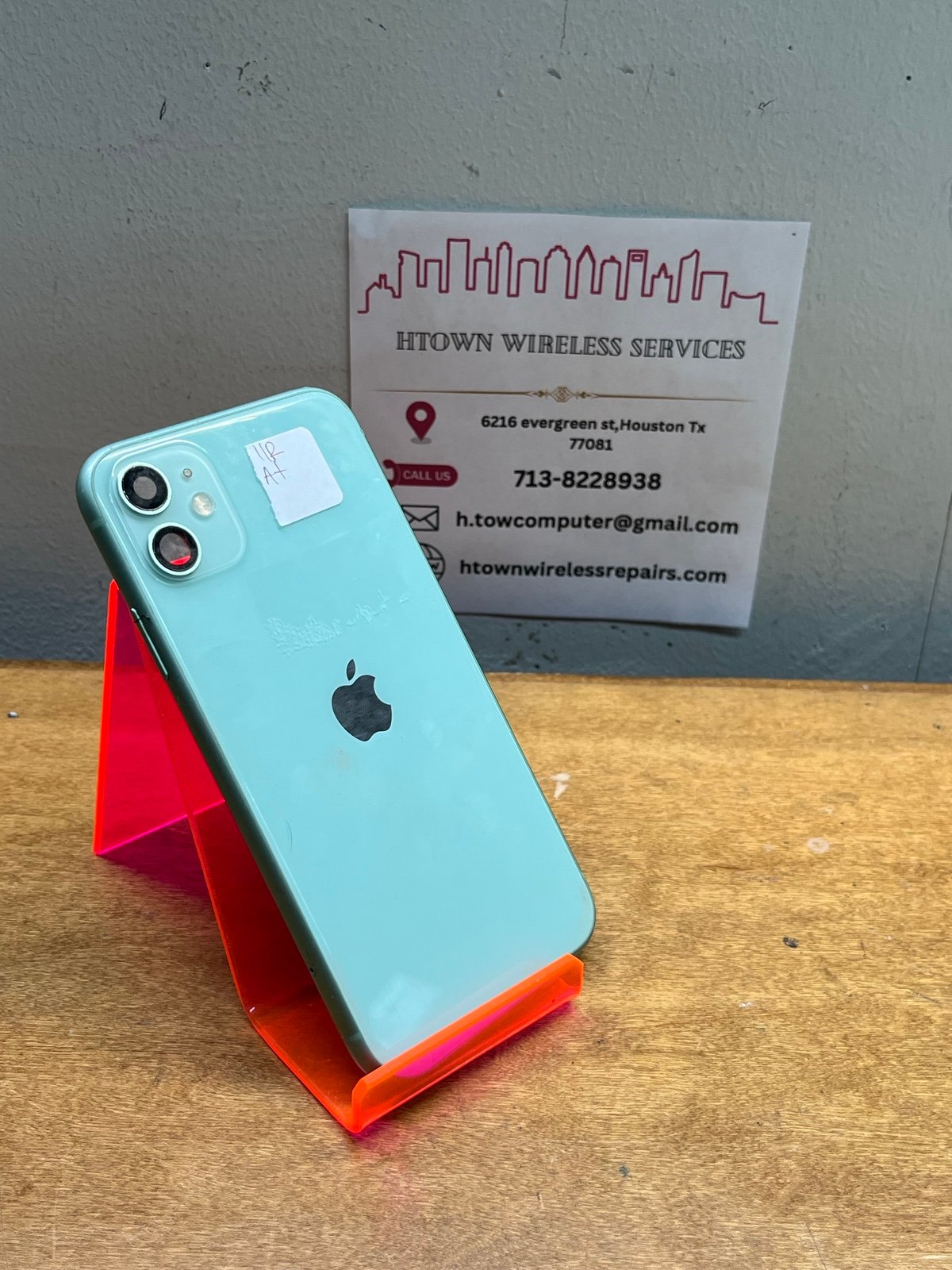 iphone 11 regular housing oem Blue w/small Flex Cables Original Fast Shipping