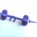 Vintage TMNT Supermutants Shredder Staff/Weapon Playmates 1995