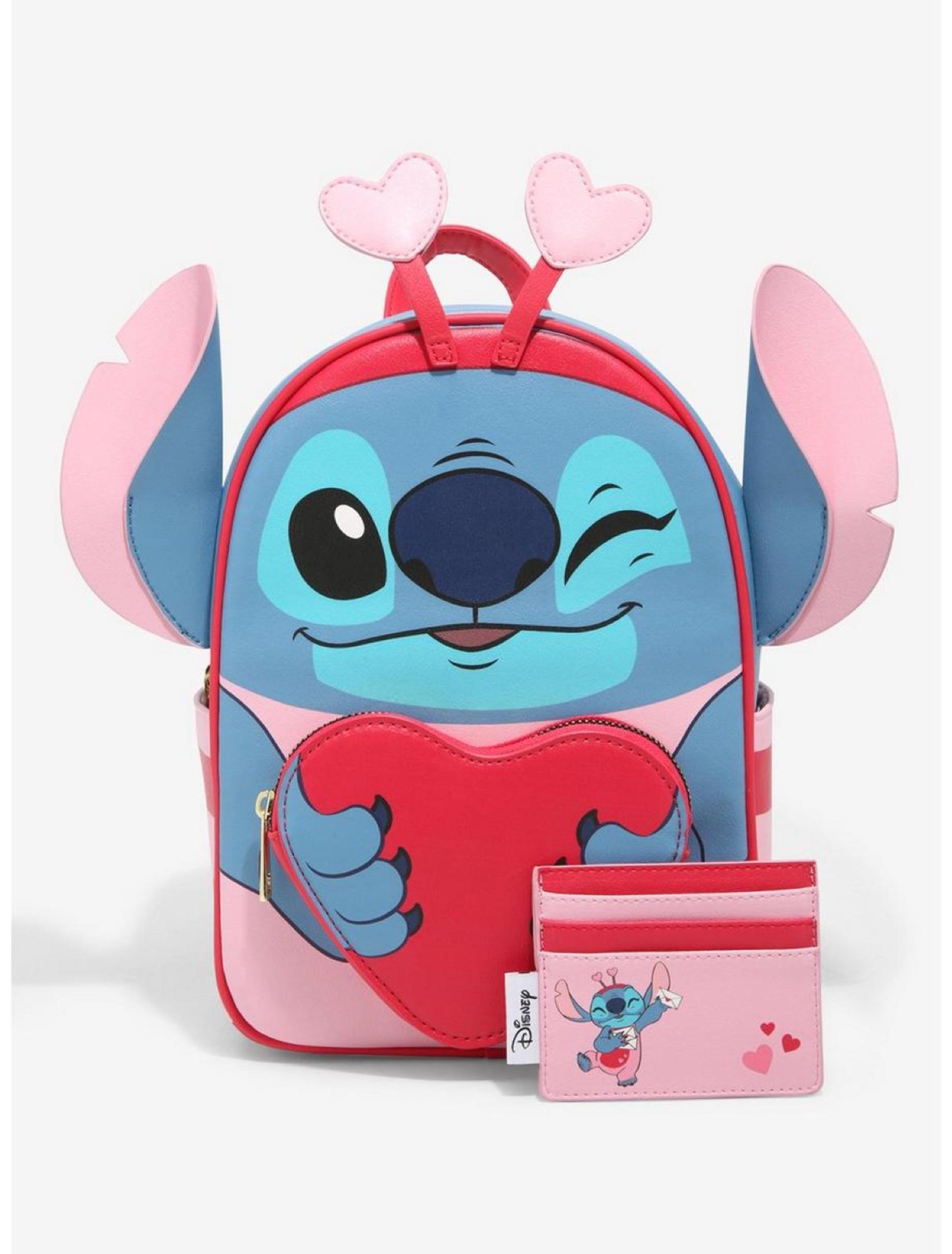 Her Universe Disney Lilo & Stitch Lovebug Mini Backpack & Cardholder Set